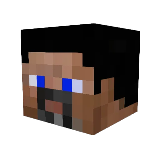 Ramirez557 Minecraft avatar head, 3D render