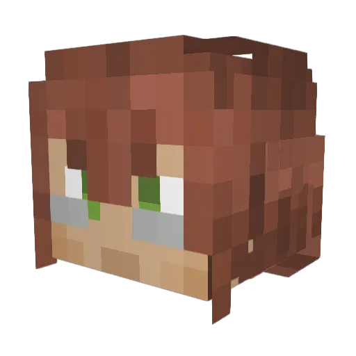 Ramirez_de_Liore Minecraft avatar head, 3D render