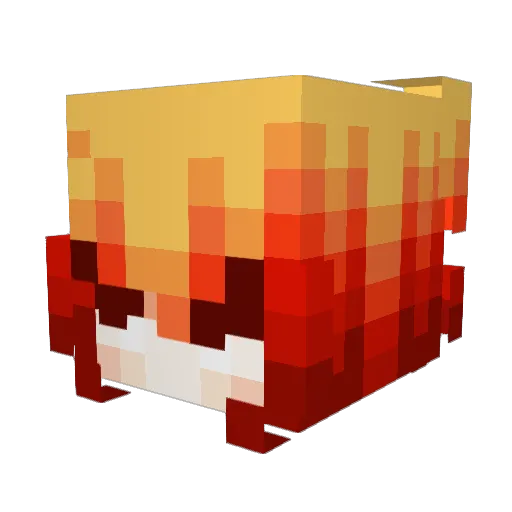 Ramiro_g Minecraft avatar head, 3D render