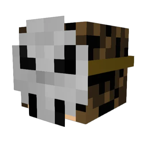Ramirozcy Minecraft avatar head, 3D render