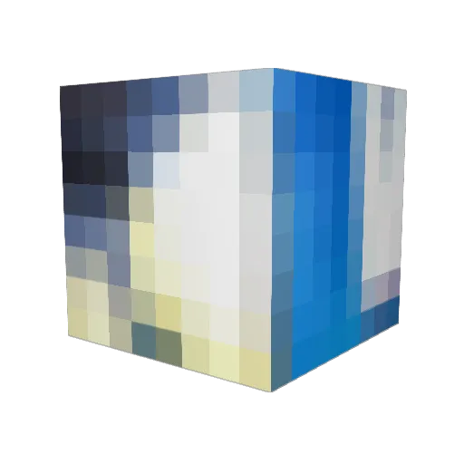 RammingCarno Minecraft avatar head, 3D render
