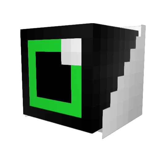 Ramo12 Minecraft avatar head, 3D render