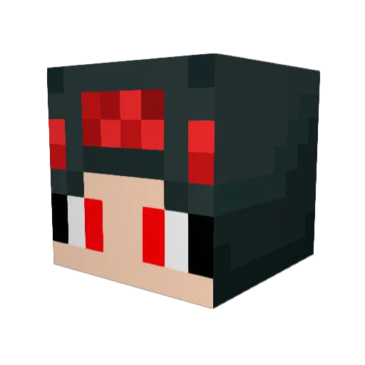 RamonL2021 Minecraft avatar head, 3D render