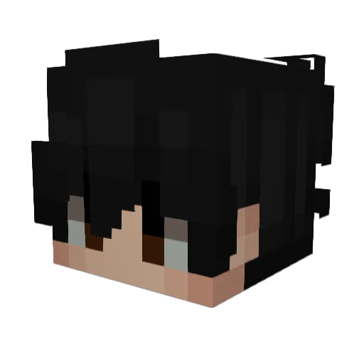 RamonPuyuelo Minecraft avatar head, 3D render