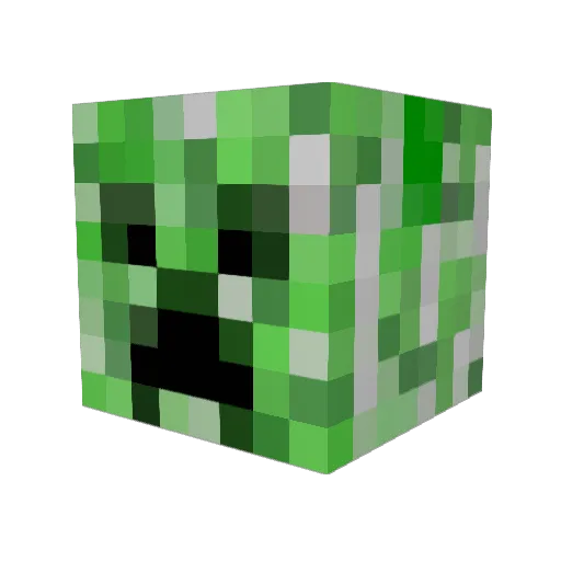 RamonRodergas Minecraft avatar head, 3D render