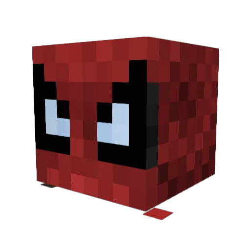 Ramon_HL7 Minecraft avatar head, 3D render