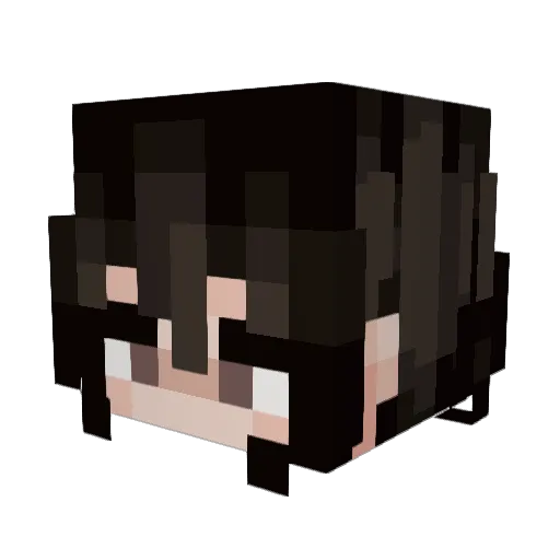 RamoskuYT Minecraft avatar head, 3D render