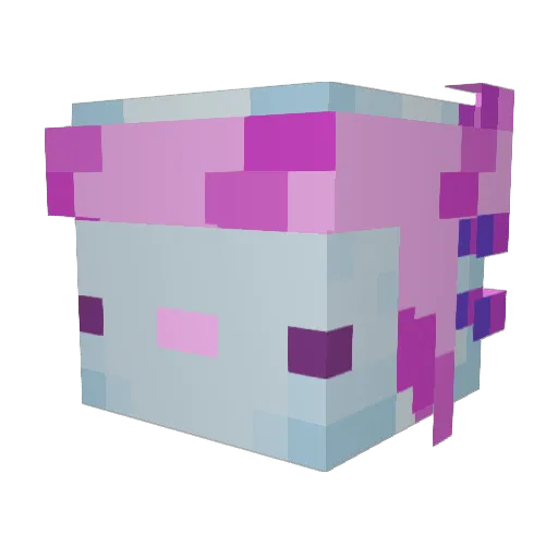 RampageRexy Minecraft avatar head, 3D render