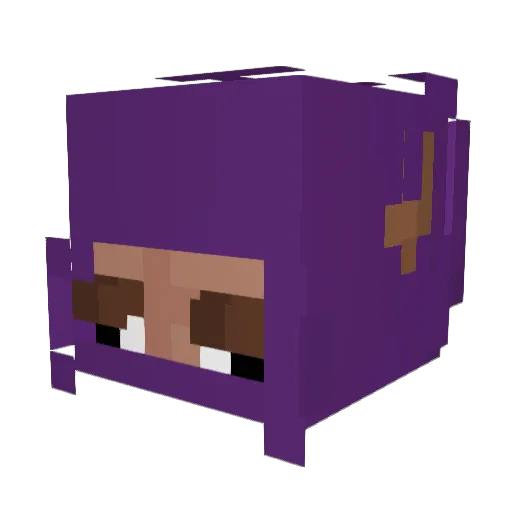 RampeTheGreat Minecraft avatar head, 3D render