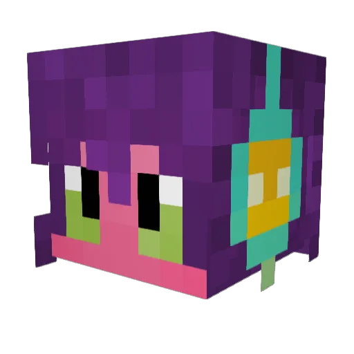 Ramshackle2423 Minecraft avatar head, 3D render