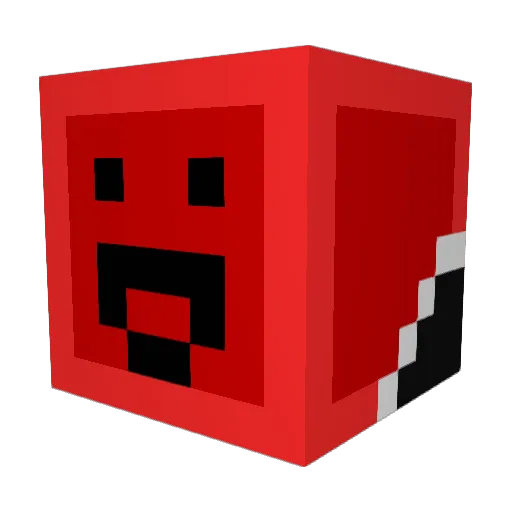 RanDumPerson5 Minecraft avatar head, 3D render