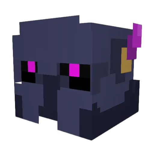 RanOutOfTime Minecraft avatar head, 3D render