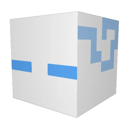 Rance_6666 Minecraft avatar head, 3D render