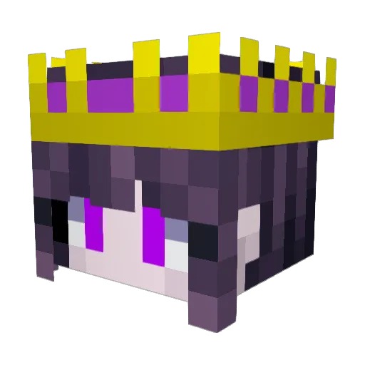 Ranch99 Minecraft avatar head, 3D render