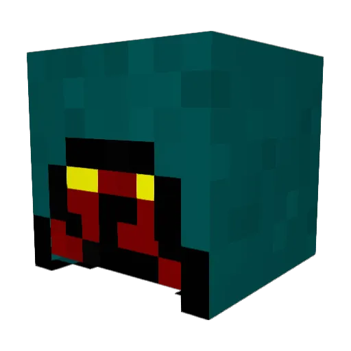 RanckeyALone Minecraft avatar head, 3D render