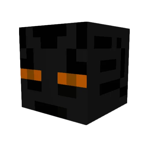 Rand0s Minecraft avatar head, 3D render
