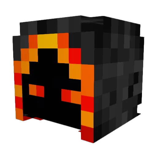 RandRTwins Minecraft avatar head, 3D render