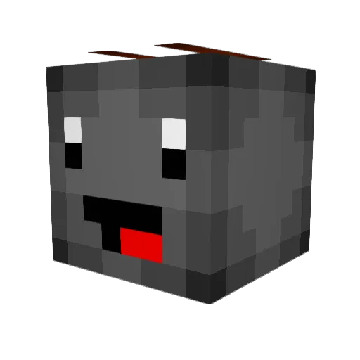 Randall846 Minecraft avatar head, 3D render