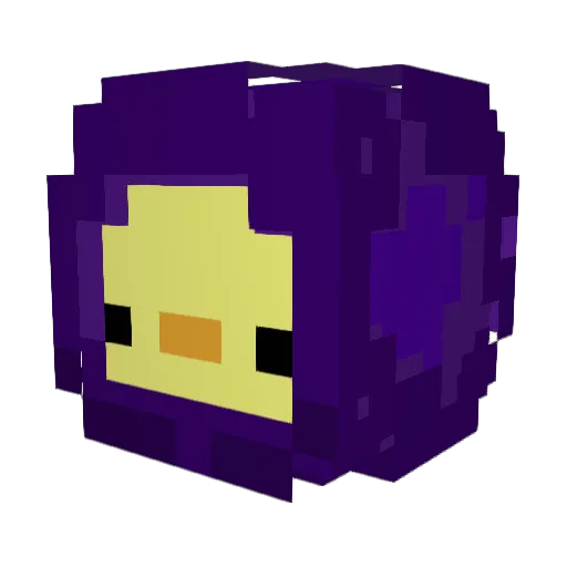 RandoYT Minecraft avatar head, 3D render