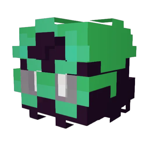 RandomFileEXE Minecraft avatar head, 3D render