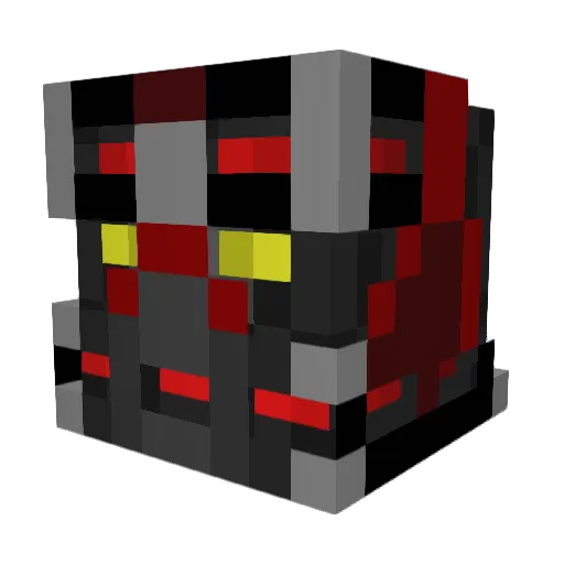 RandomGor Minecraft avatar head, 3D render
