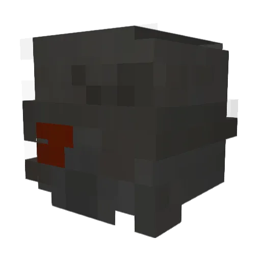 RandomName1877 Minecraft avatar head, 3D render