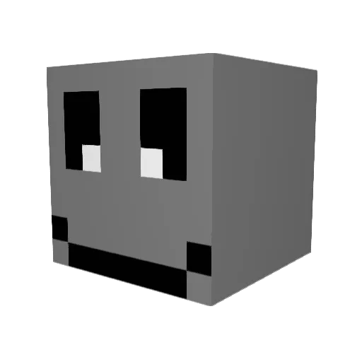 RandomNyanCat10 Minecraft avatar head, 3D render