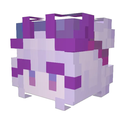 RandomObject943 Minecraft avatar head, 3D render