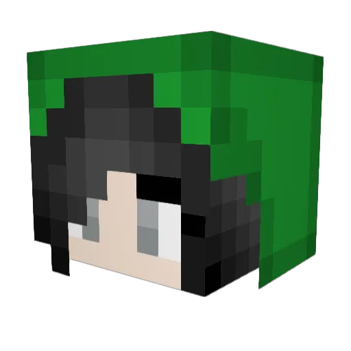 RandomPerson2100 Minecraft avatar head, 3D render