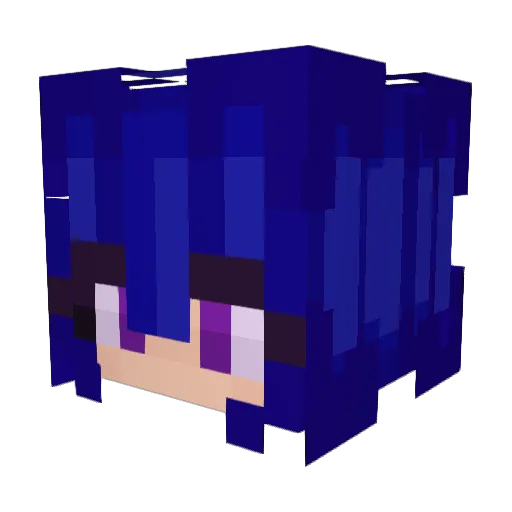 RandomPotato119 Minecraft avatar head, 3D render