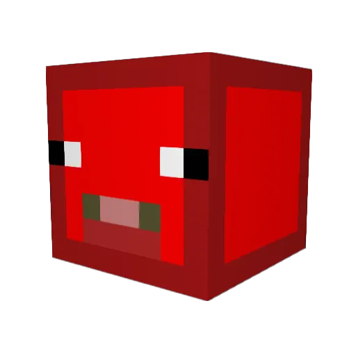 RandomReaders Minecraft avatar head, 3D render