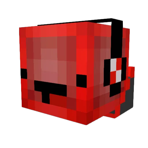 RandomYT_ Minecraft avatar head, 3D render