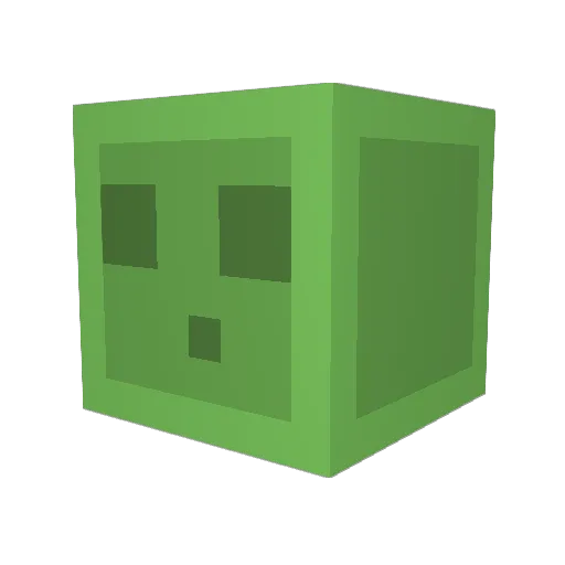 Random_201 Minecraft avatar head, 3D render