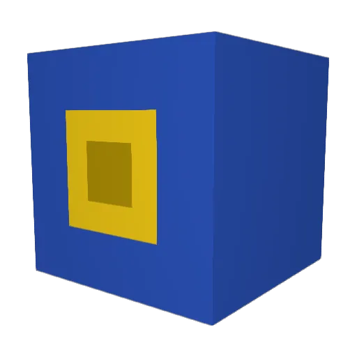Random_Guy93 Minecraft avatar head, 3D render