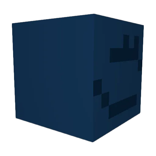 Random_Hat3 Minecraft avatar head, 3D render