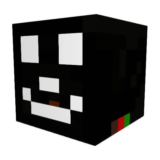 Random_Weirdo_ Minecraft avatar head, 3D render
