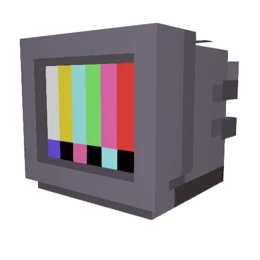 Random_gameCUBE Minecraft avatar head, 3D render