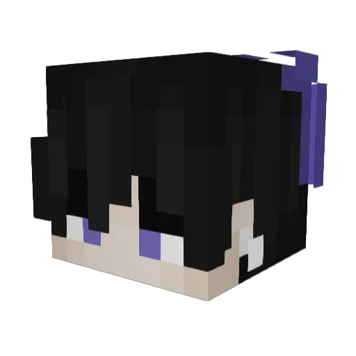 Randomgamer7786 Minecraft avatar head, 3D render