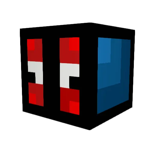 Randomizerc Minecraft avatar head, 3D render