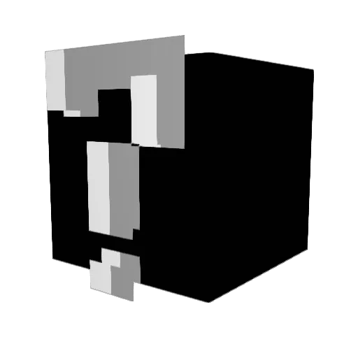 RandumbStreemr Minecraft avatar head, 3D render