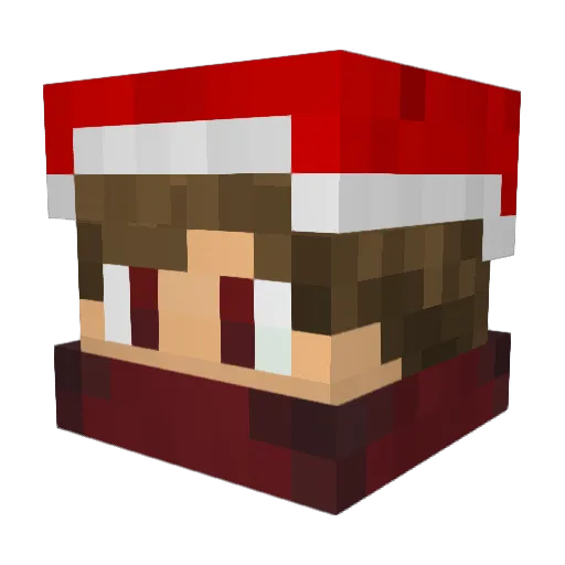 RandyGamer Minecraft avatar head, 3D render