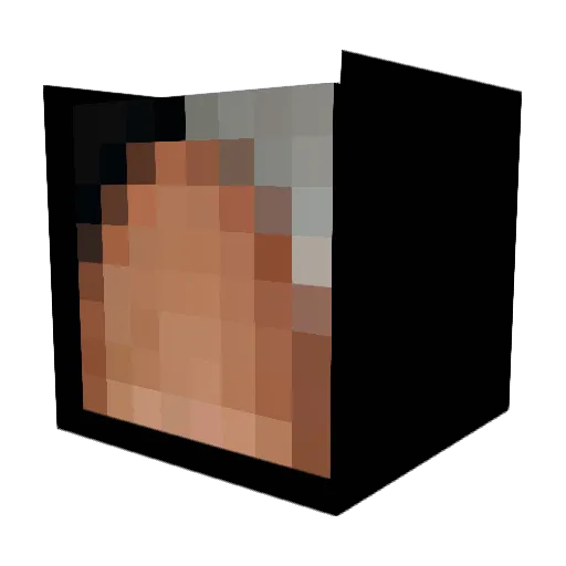 RandyOrton0 Minecraft avatar head, 3D render