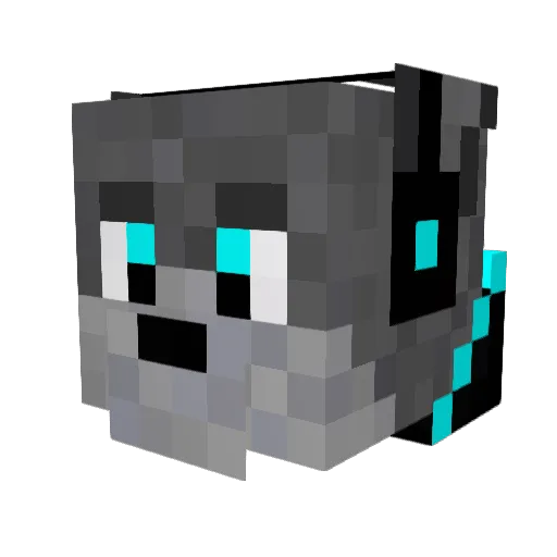 RandyPr Minecraft avatar head, 3D render