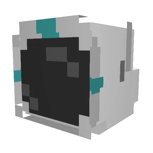 RandylDingus Minecraft avatar head, 3D render