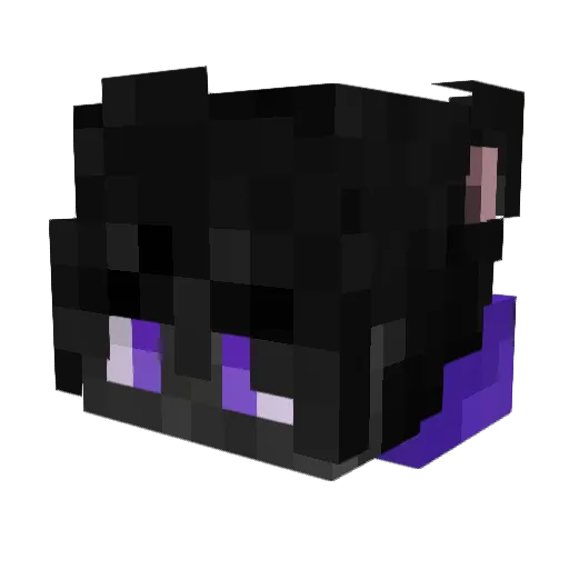 RanganTwT Minecraft avatar head, 3D render