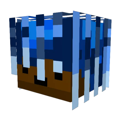 Range_r42 Minecraft avatar head, 3D render