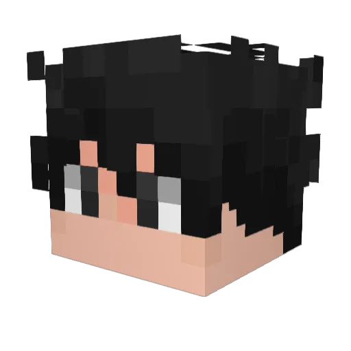 Ranger1919 Minecraft avatar head, 3D render