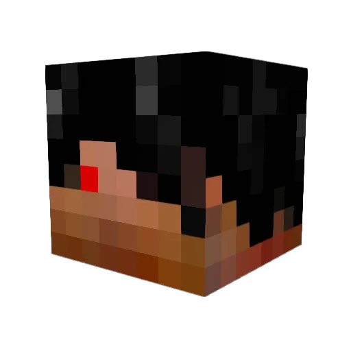 RangerAlex202 Minecraft avatar head, 3D render
