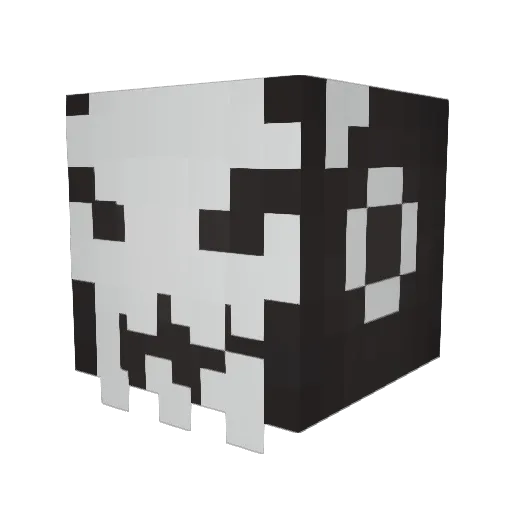 RangerReject Minecraft avatar head, 3D render