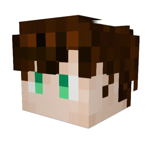 Ranger_1652 Minecraft avatar head, 3D render